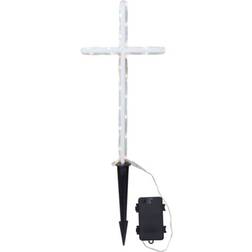 Star Trading GraveCross White Luci a Terra 41cm