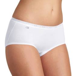 Sloggi Basic + Midi Brief - White