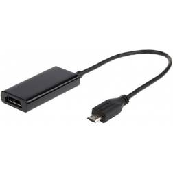 Gembird USB B Micro - HDMI M-F 0.2m