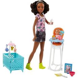 Barbie Barbie® Babysitters Doll & Playset