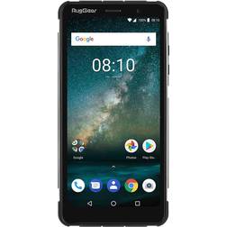 RugGear RG850 Dual-SIM 32GB ROM + 3GB RAM 4G/LTE Smartphone Black