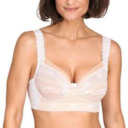 Miss Mary Lace Vision Bra with Jumper - White