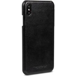 dbramante1928 Coque pour iPhone XS Max Rigide en Cuir Noir