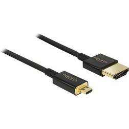 DeLock Slim Premium HDMI - HDMI Micro 2m
