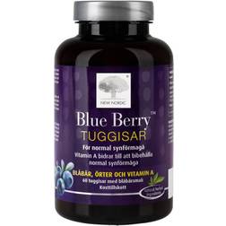 New Nordic Blue Berry Tuggisar 60 st