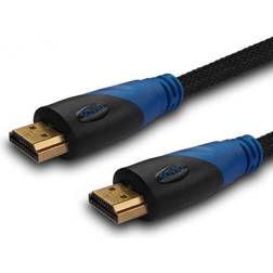 Savio Braid HDMI - HDMI 1.4 5m