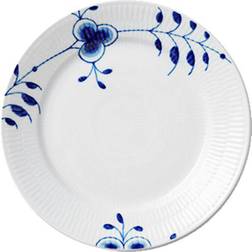 Royal Copenhagen Blå Mega Riflet Asiet 22cm