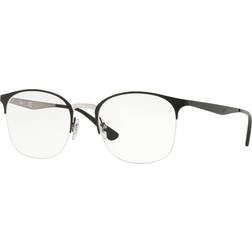 Ray-Ban RB6422 Monture Noir Verres Incolore polarisé 49-19