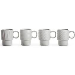 Sagaform Coffee & More Mug, Coffee Cup 10cl 4pcs