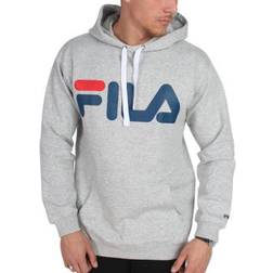 Fila Classic Logo Hoodie - Light Grey Melange