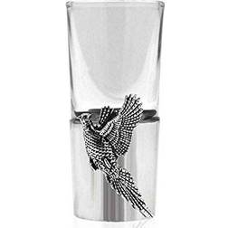 English Pewter Pheasant Shot Glass