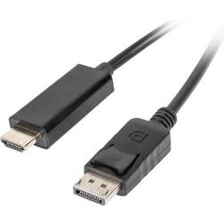 Lanberg DisplayPort - HDMI 1m