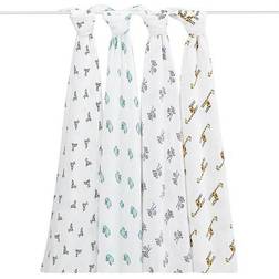 Aden + Anais Classic Swaddle Set Jungle Jam 4-pack