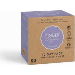 Ginger Organic Dagbind 10 Stk