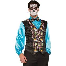 Bristol Day Of The Dead Bowtie Costume Accessory Adult Men