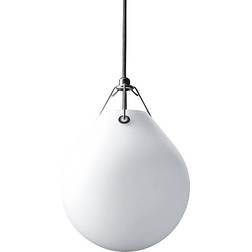 Louis Poulsen Moser Di Vetro Ø 25 cm - Grigio, Bianco Opale Lampada a Sospensione 18.5cm