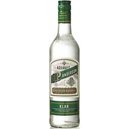 O.P. Anderson Aquavit Klar Kryderet 40% 70 cl