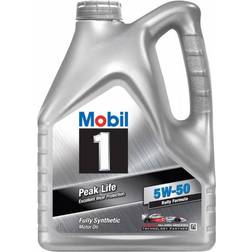 Mobil Peak Life 5W-50 Motorolie 4L