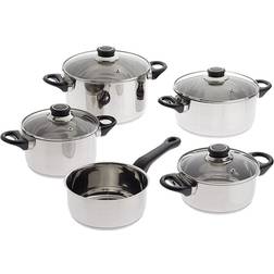 Karl Kruger Apollo Set di pentole con coperchio 5 Parti