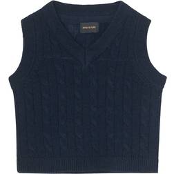 Mini A Ture Robbi Vest Baby - Sky Captain Blue