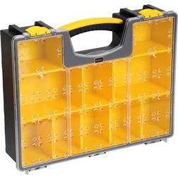 Stanley Pro organizer, 8-vaks, geel/zwart