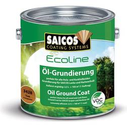 Saicos 3428 Ecoline Ground Coat Träolja Teak 2.5L