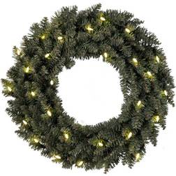 Star Trading Wreath Calgary Julbelysning
