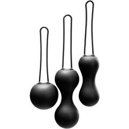 Je Joue Ami kegel balls, black