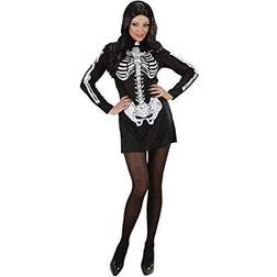 Widmann Skeleton Girl Costume