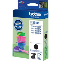 Brother Cartucho De Tinta Lc-221bk