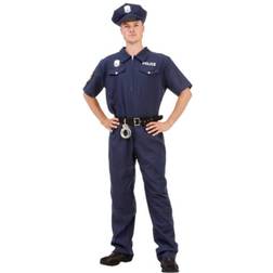 Hisab Joker Polisdräkt med Hatt och Handbojor