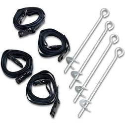 Exit Toys 11.40.30.01 Parte E Accessorio Per Trampolino Kit Di Ancoraggio Per Trampolino