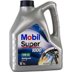 Mobil Super 1000 X1 15W-40 Motorolje 4L