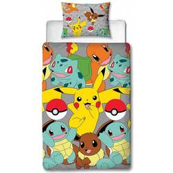 Pokémon Catch Single Duvet Set 53.2x78.7"