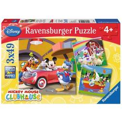 Ravensburger Mickey Mouse Clubhouse 3x49 Pieces