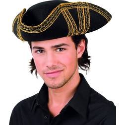 Boland Chapeau Pirate Tricorne Royal Fortune Homme Noir Extérieur