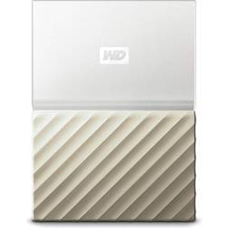 Western Digital WD My Passport Ultra WDBFKT0040BGY Disque dur chiffré 4 To externe (portable) USB 3.0 AES 256 bits noir-gris Noir-gris