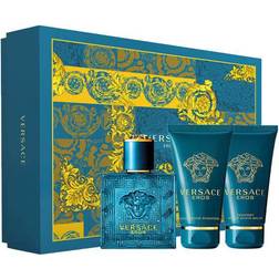 Versace Eros Gift Set EdT 50ml + After Shave Balm 50ml + Shower Gel 50ml