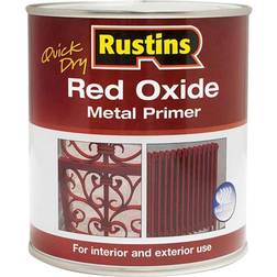 Rustins Quick Dry Red Oxide Metal Paint Red 0.25L