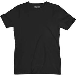 Bread & Boxers Crew-Neck Male Camiseta de manga corta Negro