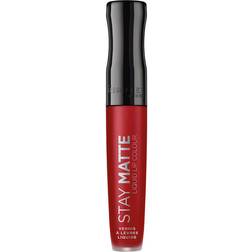 Rimmel Stay Matte rouge à lèvres liquide mat teinte 500 Fire Starter 5,5 ml