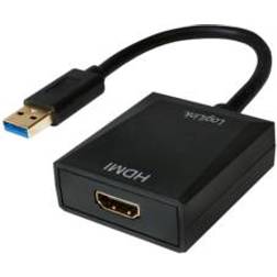 LogiLink USB A 3.0 - HDMI Adapter M-F