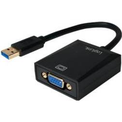 LogiLink UA0231 USB A - VGA M-F Adapter