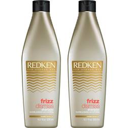 Redken Frizz Dismiss Shampoo 300ml 2-pack