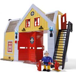 Simba Fireman Sam Fire Station with Figure