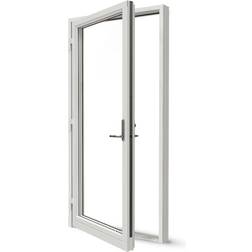 NorDan Ntech Trä Sidohängt fönster 3-glasfönster 80x200cm