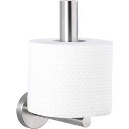 Wenko Porte-rouleau De Papier WC En Inox "Bosio" Argenté L 8 x H 18 x P 12.5 cm