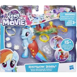 Hasbro My Little Pony the Movie Rainbow Dash Land & Sea Fashion Style E0989