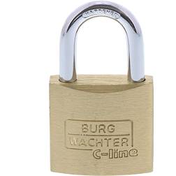 BURG WÄCHTER 3041 Lucchetto 25.00 mm Chiavi Diverse Ottone Serratura