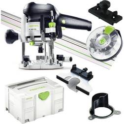 Festool OF 1010 EBQ-Set + Box-OF-S 8 / 10x HW